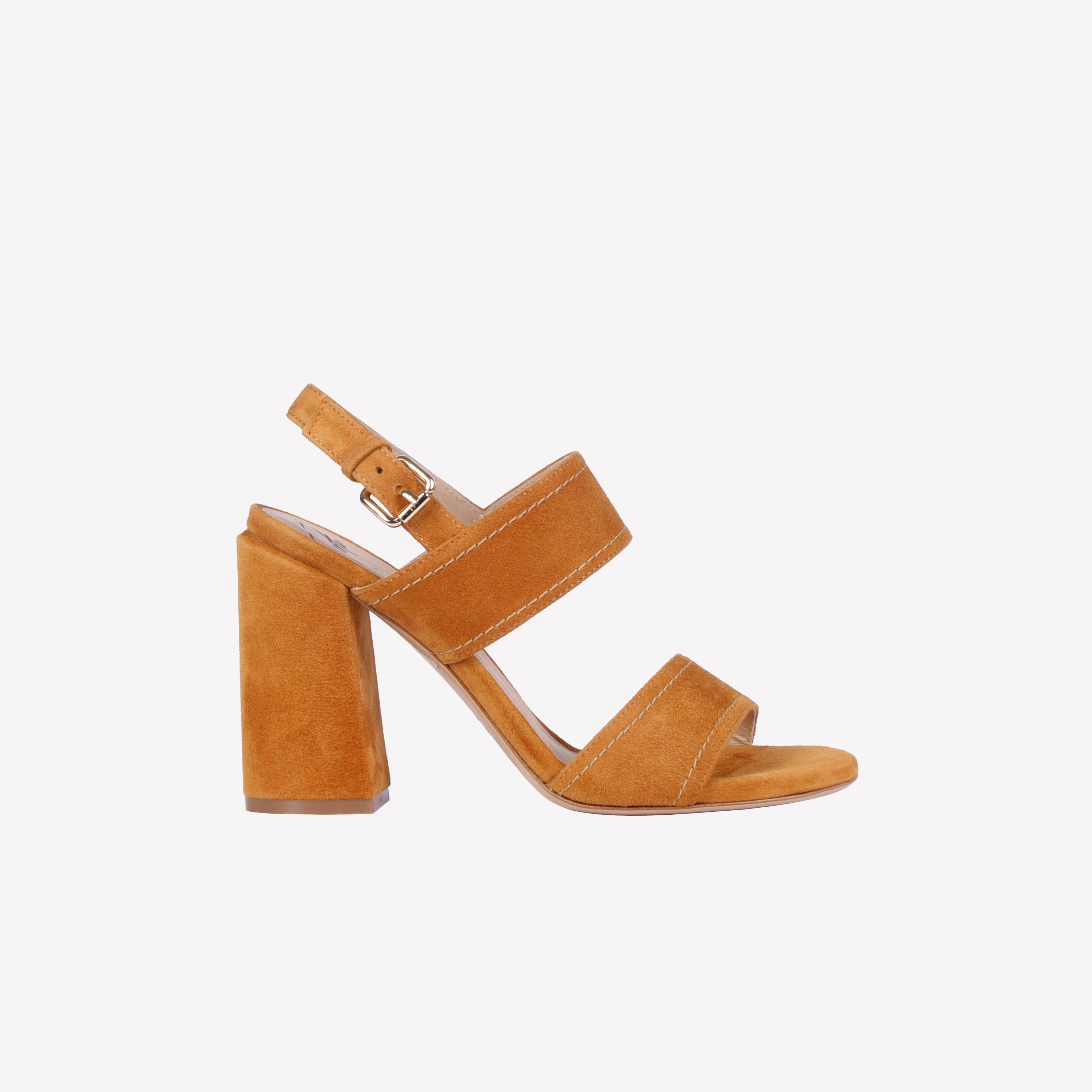 Wood block hot sale heel sandals