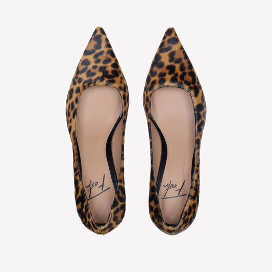 PONY SKIN PUMP WITH LEOPARD PRINT ARNET - Leopardato | Roberto Festa