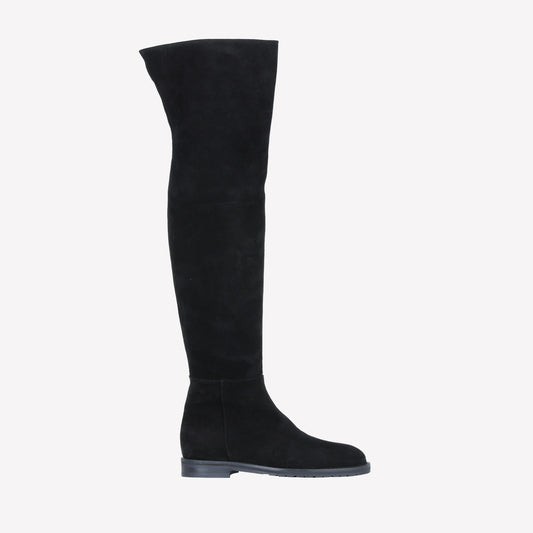 BLACK SUEDE BOOT ARVID - Nero | Roberto Festa