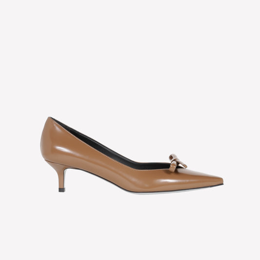 TAN CALFSKIN PUMPS DAVID - NO DISCOUNT | Roberto Festa