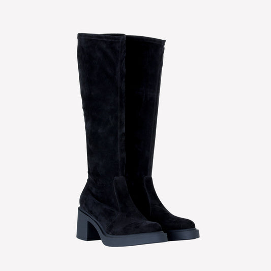 STRETCH SUEDE BOOT HANNY - Boots and Booties | Roberto Festa