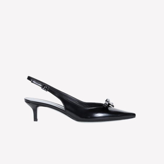 SLINGBACK IN VITELLO NERO SENYA - Nero | Roberto Festa