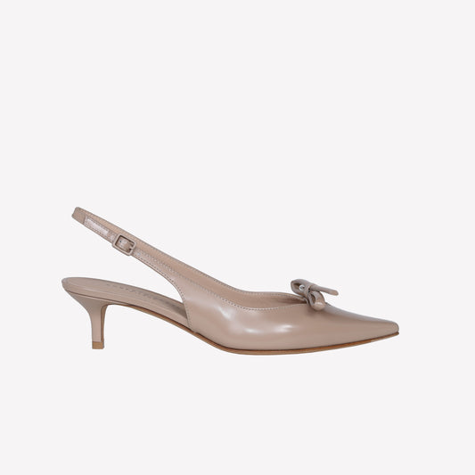 PHARD CALFSKIN SLINGBACK SENYA - Beige | Roberto Festa