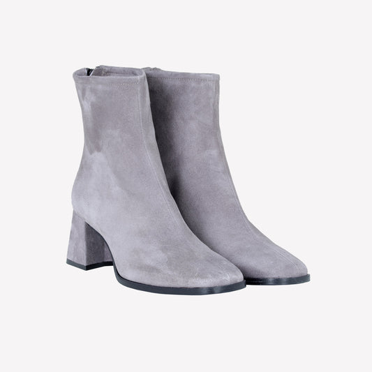 ANKLE BOOT IN ELEPHANT SUEDE YLARIA - Boots and Booties | Roberto Festa